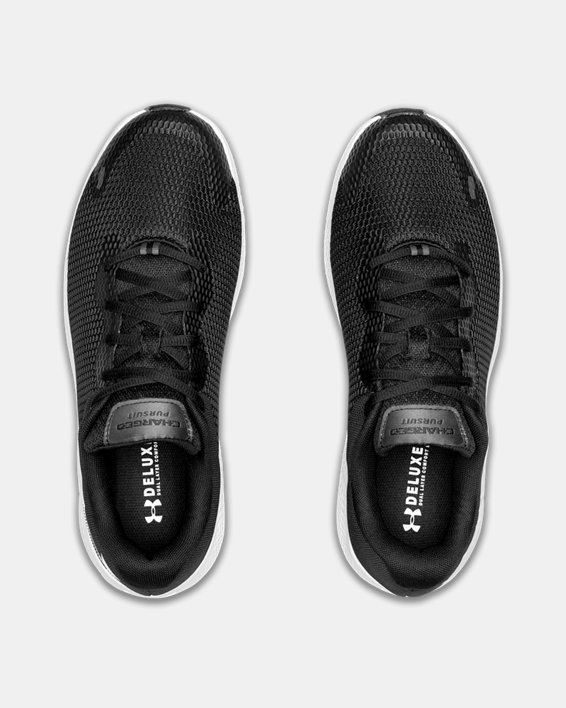 Men's UA Charged Pursuit 2 Big Logo Running Shoes, Black, pdpMainDesktop image number 2